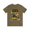 thumbnail image 1 of This Is Not A Drill Hand Holding A Hammer Funny Construction Carpenter Tee, 1 of 12