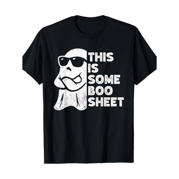 This Is Some Boo Sheet Halloween Cool Ghost Funny T-Shirt