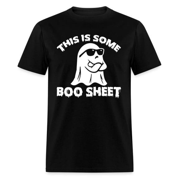 “This Is Some Boo Sheet” Halloween Graphic Tee – Scary Cute Vibes All Day