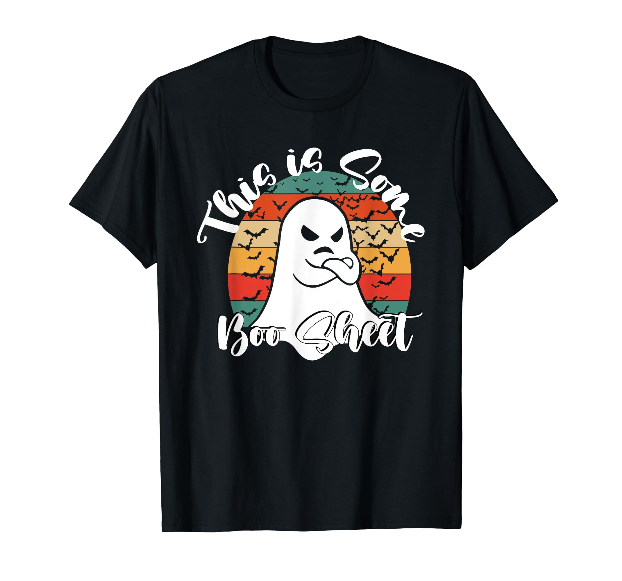 This Is Some Boo Sheet Halloween Retro Funny Ghost TShirt