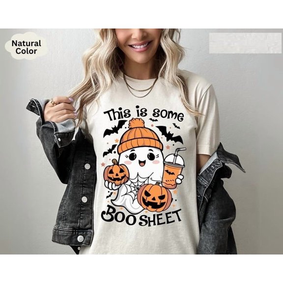 This Is Some Boo Sheet Shirt, Some Boo Sheet Shirt, Funny Halloween Shirt, Halloween Ghost Tee, Spooky Season Tee, Cute Spooky Ghost Shirt