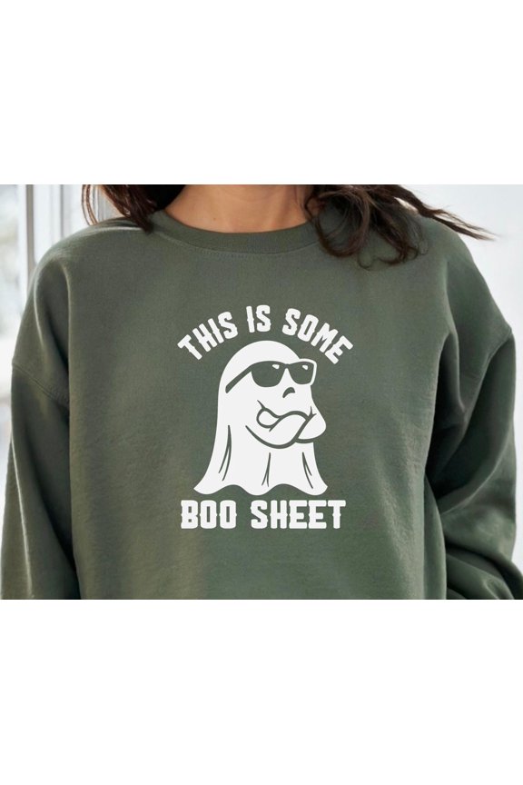 This Is Some Boo Sheet TShirt Halloween Shirt Retro Halloween Hoodie Ghost Hoodie Boo Shee