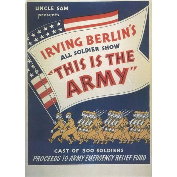 This Is The Army (Broadway) Movie Poster (11 x 17)