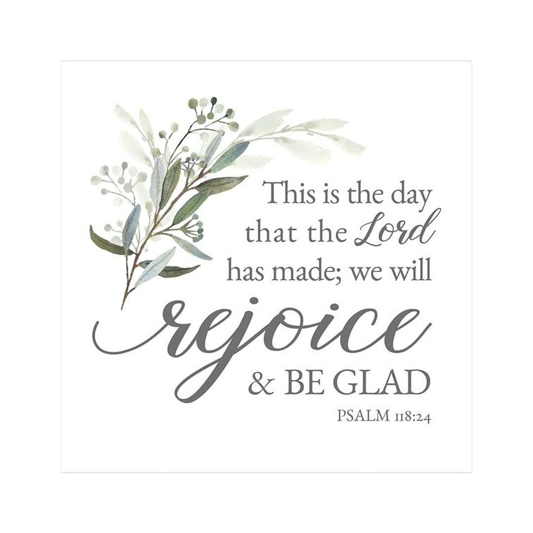 This Is The Day The Lord Has Made Beverage Napkins 48 Bible Verse this-is-the-day-the-lord-has-made-beverage-napkins-48-bible-verse