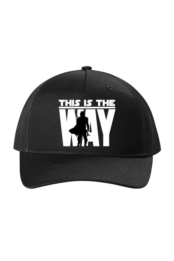 This Is The Way 5 Panel Printed Trucker Cap
