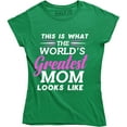thumbnail image 1 of This Is The World's Greatest Mom Looks Like Mother's Day Women's T-Shirt, 1 of 4