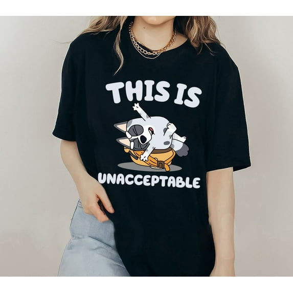 This Is Unacceptable Bluey T-shirt, Muffin Heeler Cartoon Shirt, Bluey Family Tee, Back to School