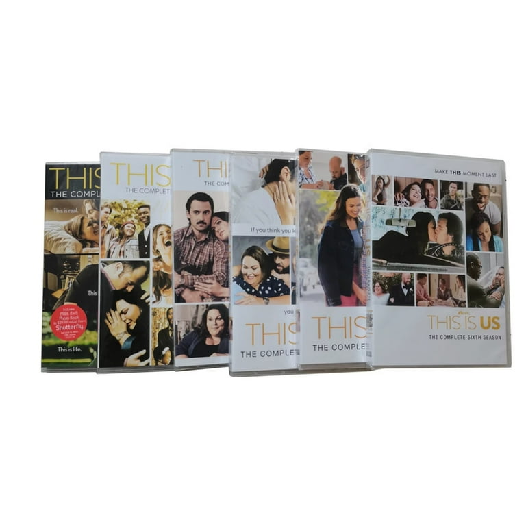 TV Series: This Is Us Complete Seasons 1-6 (DVD) - Walmart.com