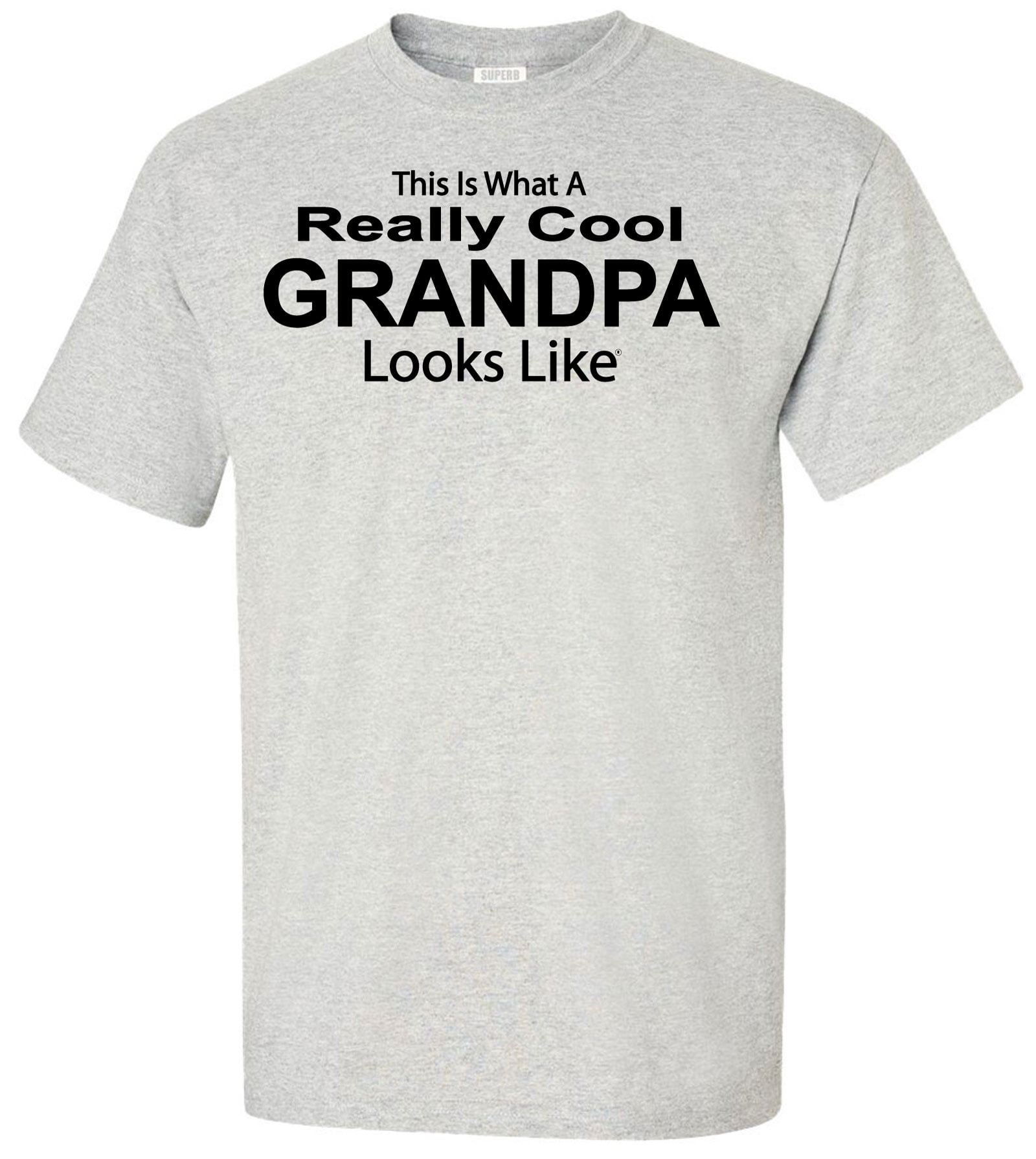 This Is What A Really Cool Grandpa Looks Like Funny Adult TShirt