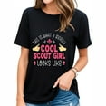 thumbnail image 1 of This Is What A Really Cool Scout Girl Looks Like - Scouting T-Shirt, 1 of 5