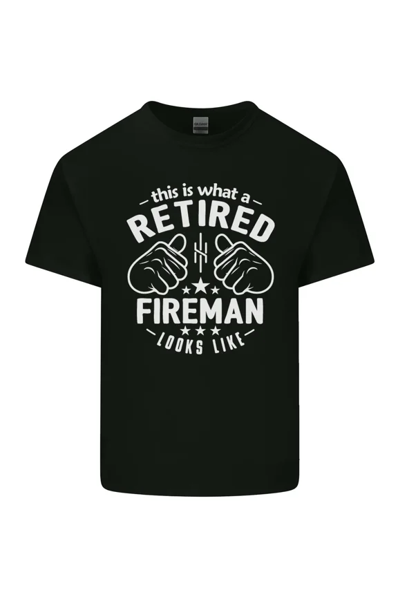 This Is What A Retired Fireman Looks Like Hero Funny Gift Appreciation Unisex T-Shirt, up to size 5XL