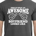 thumbnail image 1 of This Is What An Awesome Boyfriend Looks Like Mens T Shirt, Love Day Gift For Boyfriend, Boyfriend Gift, Boyfriend Shirt, Birthday Gift, 1 of 5