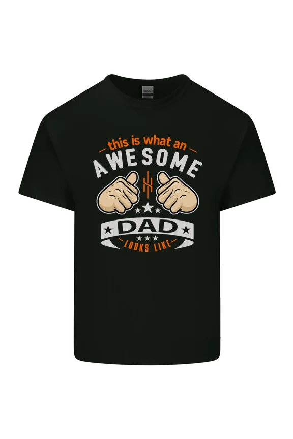 This Is What Awesome Dad Looks Like Funny Father Day Graphic Design Print Unisex T-Shirt Y0709, Up to Size 5XL