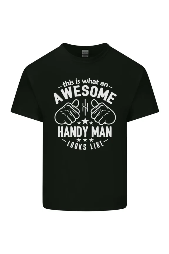 This Is What Awesome Handy Man Looks Like Funny Job Title New Unisex T-Shirt