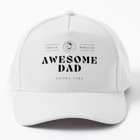 This Is What My Father Looks Like Baseball Cap, Family Tribute, Everyday Hat Style