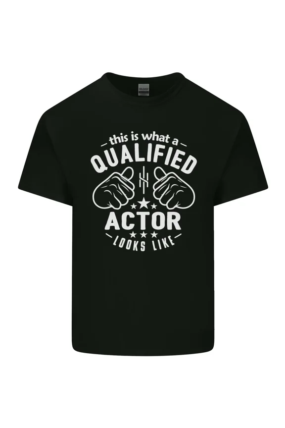 This Is What Qualified Actor Looks Like Funny Job Title Unisex T-Shirt