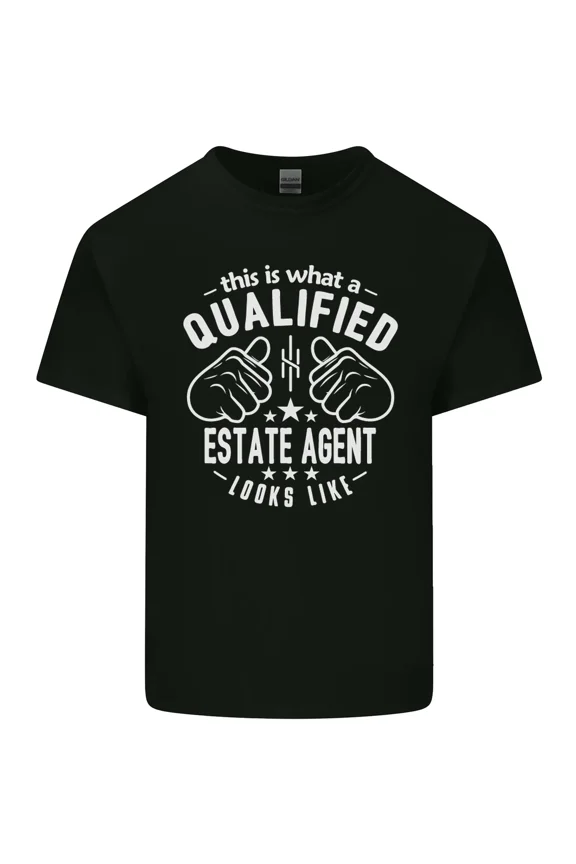 This Is What Qualified Estate Agent Looks Like Funny Job Unisex T-Shirt Y3816, Up to Size 5XL