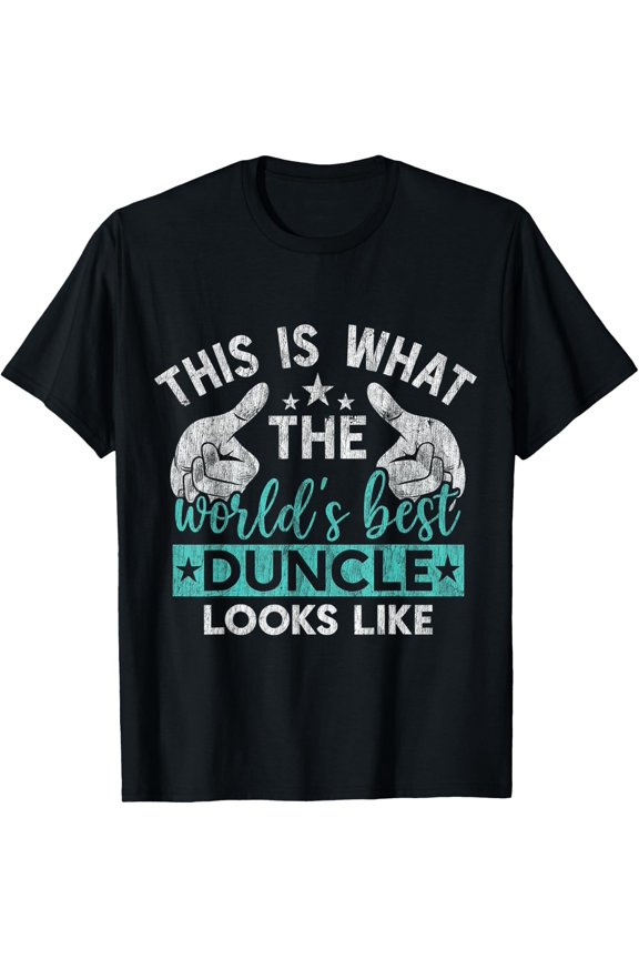This Is What The Best Duncle Looks Like Basketball Uncles T-Shirt Size S-5XL
