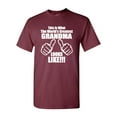 thumbnail image 1 of This Is What The World's Greatest Grandma Looks Like Adult T-shirt Tee, 1 of 2