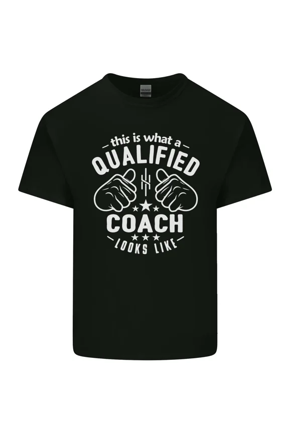 This Is What a Qualified Coach Looks Like Funny Job Pride and Sport H47356 Unisex T-Shirt, Up to 5XL Available