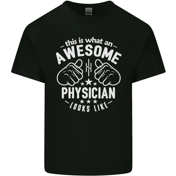 This Is What an Awesome Physician Looks Like Funny Job Pride and Unisex T-Shirt, up to size 5XL