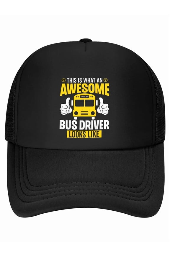 This Is What an Awesome School Bus Driver Looks Like Baseball Cap