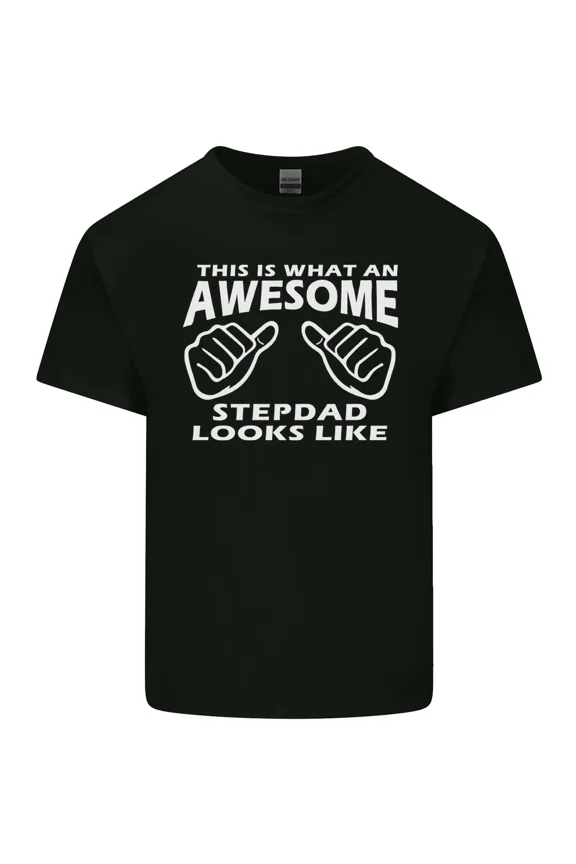 This Is What an Awesome Stepdad Looks Like Funny Father's Day Step K26286 Unisex T-Shirt – Extended Sizes Up to 5XL