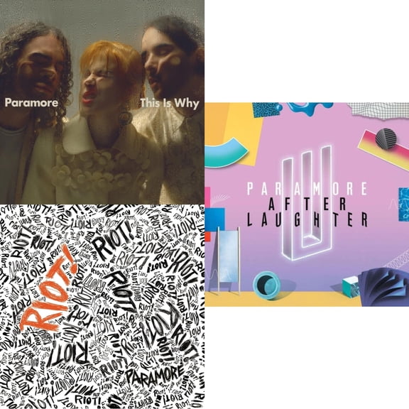 This Is Why & Riot! (Fbr 25Th Anniversary Edtion/Silver LP Vinyl) & After Laughter (Black & White Marble LP Vinyl/Dl Card) (I)