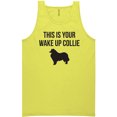 thumbnail image 1 of This Is Your Wake Up Collie Neon Tank Top, 1 of 1
