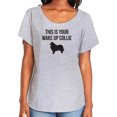 thumbnail image 1 of This Is Your Wake Up Collie Womens Dolman Tee, 1 of 3