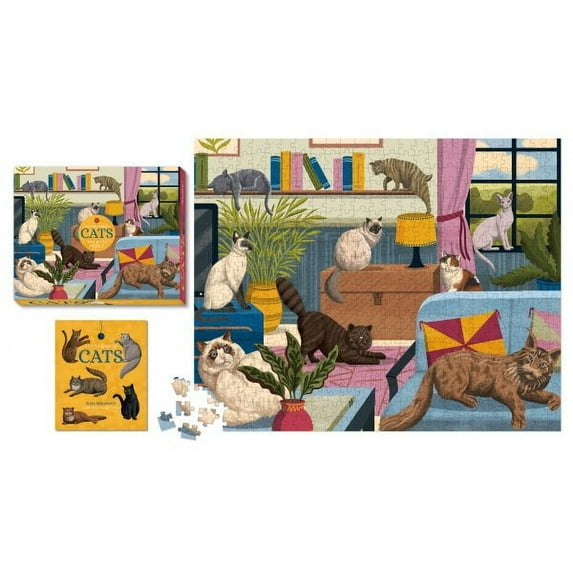 This Is a Book for People Who Love: For the Love of Cats 500-Piece Puzzle (Other)