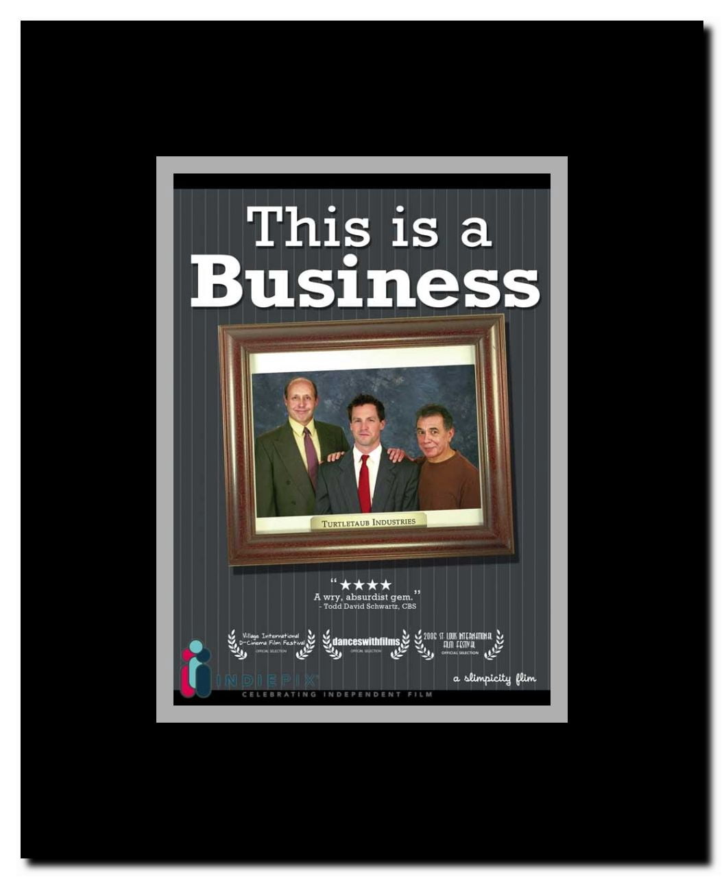 This Is a Business Framed Movie Poster