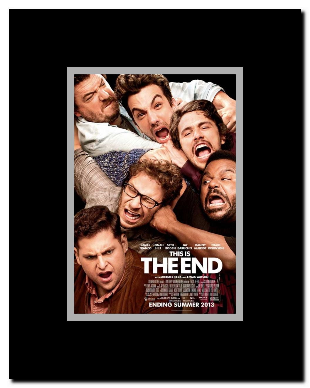 This Is the End Framed Movie Poster