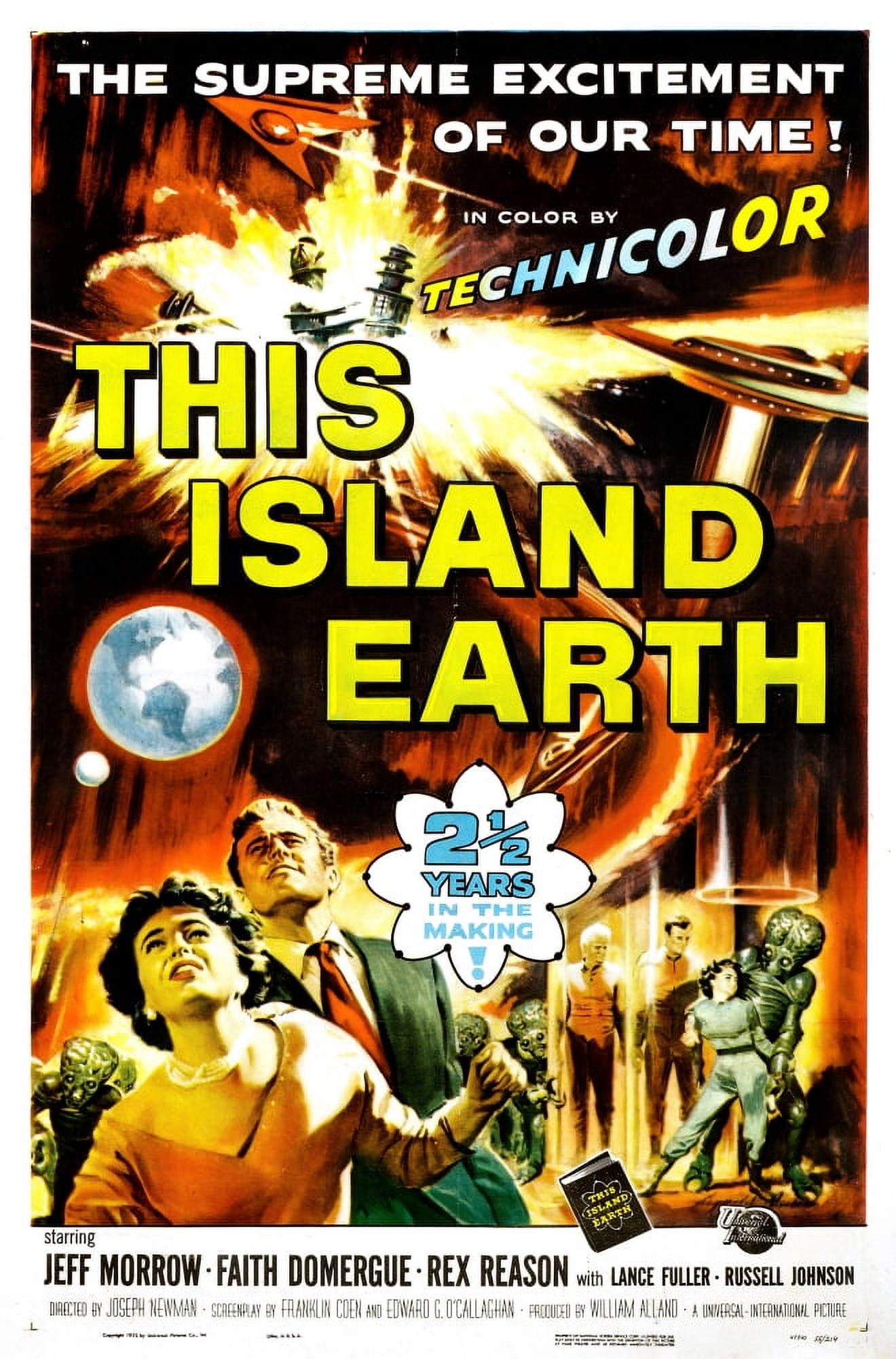 This Island Earth Canvas Art - (11 x 17)