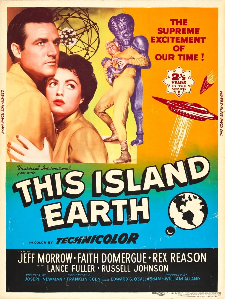 This Island Earth Canvas Art - (11 x 17)