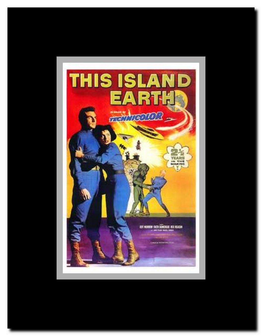 This Island Earth Framed Movie Poster