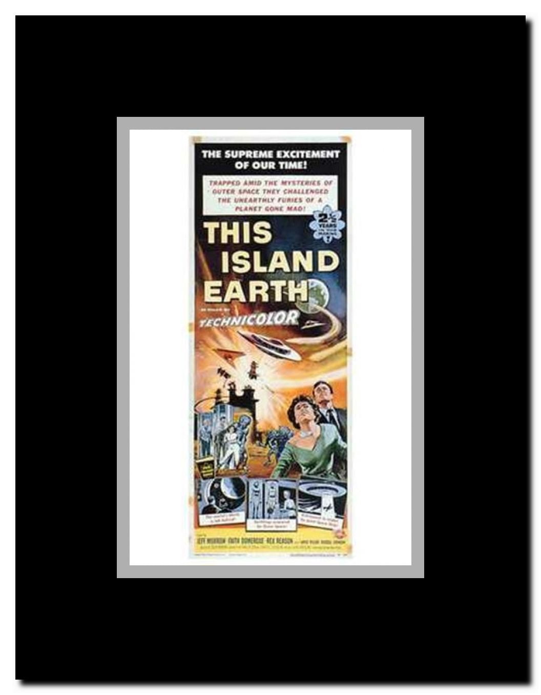 This Island Earth Framed Movie Poster