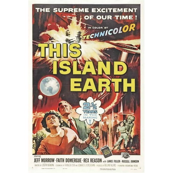 This Island Earth Movie Poster Print (27 x 40) - Item # MOVIJ0202
