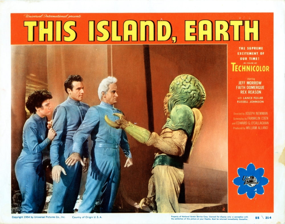 This Island Earth U Canvas Art - (28 x 22)
