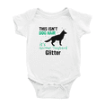thumbnail image 1 of This Isn't Dog Hair Its German Shepherd Glitter Cute Baby Clothing Bodysuits Boy Girl Unisex, 1 of 5