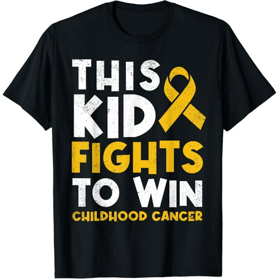 This Kid Fights To.Win Childhood Cancer Picked The Wrong Kid T-Shirt