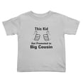 thumbnail image 1 of This Kid Got Promoted to Big Funny Toddler T-Shirts for Boys Girls (Gray, Youth L), 1 of 5