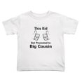thumbnail image 1 of This Kid Got Promoted to Big Funny Toddler T-Shirts for Boys Girls (White, 3T), 1 of 5