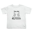 thumbnail image 1 of This Kid Got Promoted to Big Funny Toddler T-Shirts for Boys Girls (White, Youth L), 1 of 5