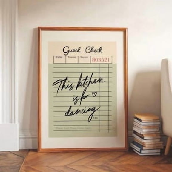 This Kitchen Is For Dancing Poster, Poster Home Decor, Poster Only