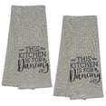 thumbnail image 1 of This Kitchen is for Dancing, Two-Piece 100% Cotton Flour Sack Kitchen Towels Size: 15 X 25 Inch., 1 of 4