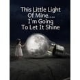 thumbnail image 1 of This Little Light of Mine....I'm Going to Let It Shine: Composition Notebook College Ruled Blank Lined Journal Diary, 1 of 1