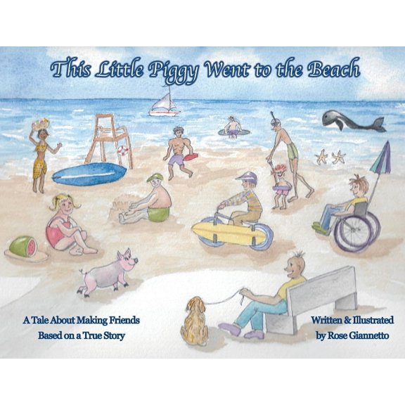 This Little Piggy Went To The Beach, (Paperback)