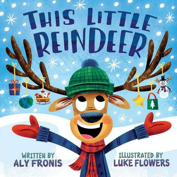 Sing Along Nursery Rhymes This Little Reindeer, (Board Book)