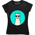 thumbnail image 1 of This Llama Doesn't Want Your Drama Cute Animals Snark Women's T-Shirt, 1 of 4